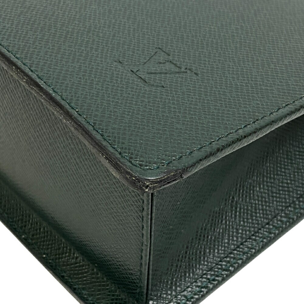 LOUIS VUITTON Porte Documents Rosan Taiga Business Bag Trip Green - Picture 3 of 10